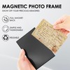 10Pcs Magnetic Picture Frame for Refrigerator Clear PVC Fridge Magnetic