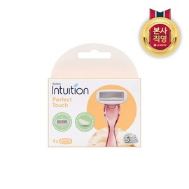 Chic Intuition Perfect Touch 5-blade refill 4 packs (Y zone, armpits) / 쉬크 인튜이션 퍼펙트터치 5중날 리필4입(Y존,겨드랑이)