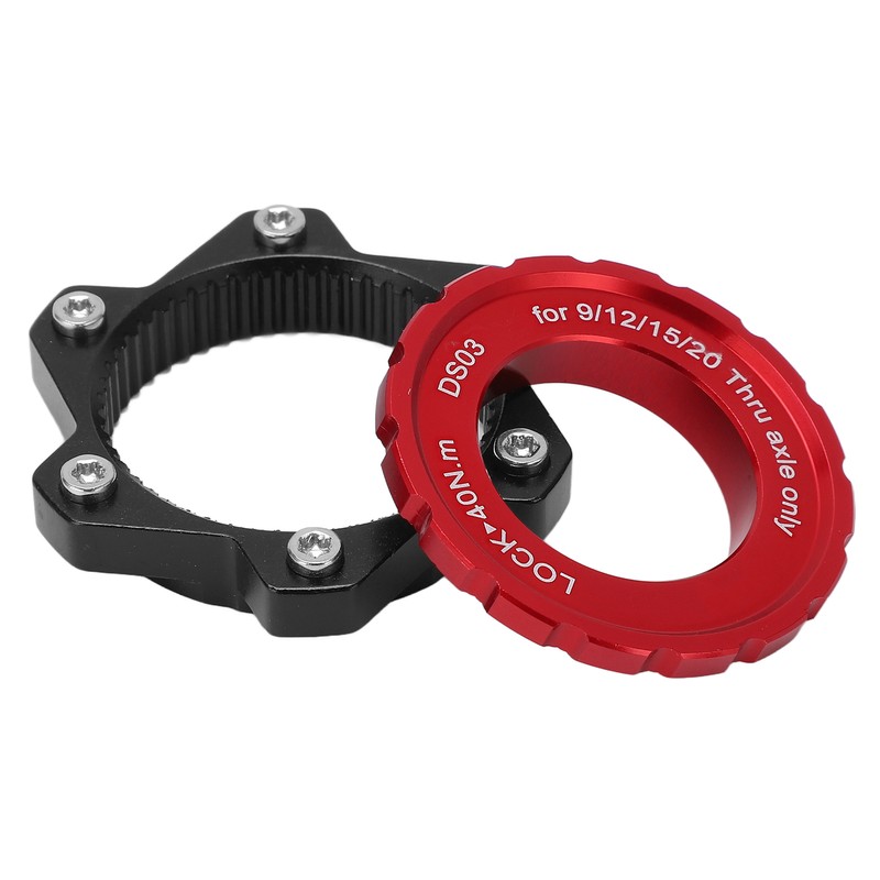 MEIJUN Centerlock to 6 Bolt Fitting Adapter Lockring Aluminium Alloy