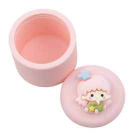 SUTANALE Tooth Fairy Box, Cute Silicone Tooth Keepsake Box, Waterproof Tooth Holder First Tooth Fairy Gifts for Boys Girls Kids Birthday, Baby Shower (Pink010A)