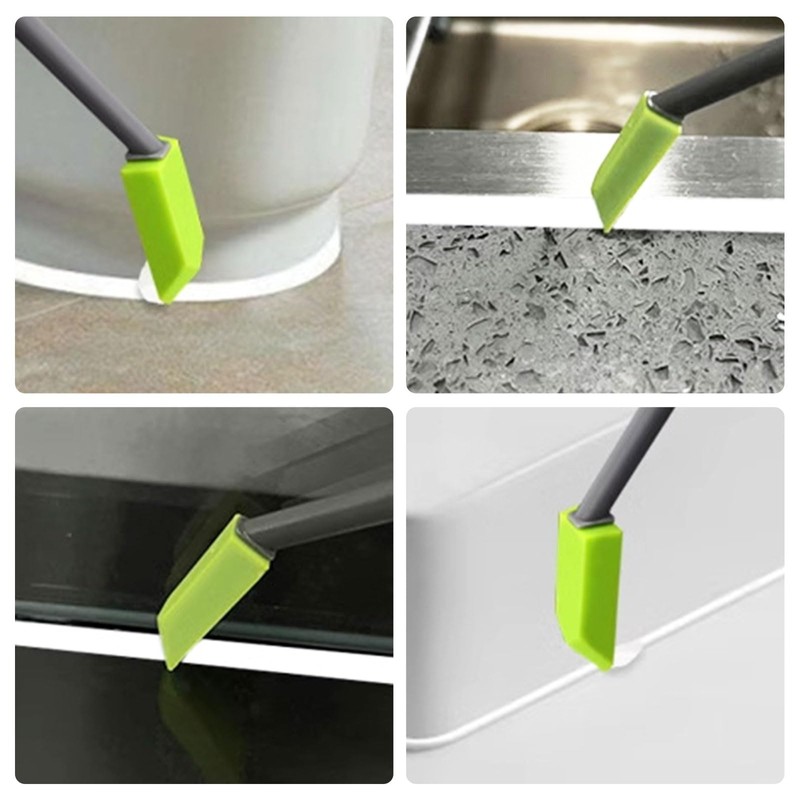 Raheem 9-in-1 Caulking Tool Set - Green, Water Resistant, Plastic,