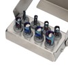 8pcs Dental Trephine Drills Kit Dentist Implant Instruments Tools Trephine