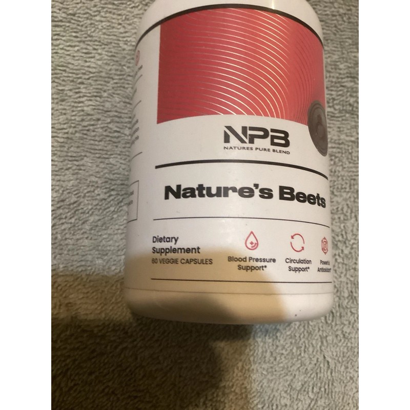 Pure Blend Nature's Pure Blend NPB Nature's Beets - 60