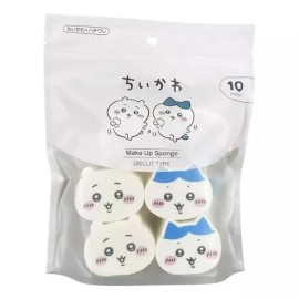 Chiikawa [골드스마일]치이카와 메이크업 화장쿠션 퍼프 퍼프쿠션 [치이카와+하치와레] [Gold Smile] Chiikawa Makeup Cushion Puff Puff Cushion [Chiikawa + Hachiware]