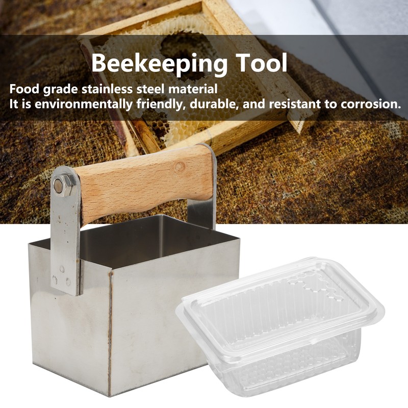 Beekeeping Cutter Set Stainless Steel Rectangular DieCutting Durable Corrosion Resistant