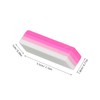 Operitacx Pack of 16 Rainbow Erasers Small Rectangular Block Erasers