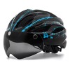 PEGGS Casco De Bicicleta De Ciclismo De Montaña Con Luz