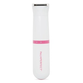 Clio PALMPERFECT - Recortadora eléctrica de bikini – Afeitadora de pelo fácil de viajar para un afeitado suave, doble hoja para afeitado cercano, uso 