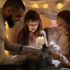 Vekkia 14 LED Rechargeable Book-Light with Clamp for Reading at