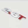 2Pc 2.3T Emblem 3D Badge Sticker Side Door Nameplate with