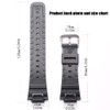 WRISTARMOR Men's Resin strap Compatible with Caiso G-Shock DW5600E DW6900