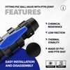 DOJA Barcelona PVC Fitting Valve Pack 1 20 mm PTFE