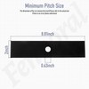 3 Pcs (9" x 5/8" Center Hole) Edger Blade 781-0748-0637