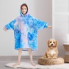 Fiosnow Galaxy Blanket Hoodies for Kids 6-13YR Oversize Wearable Blanket