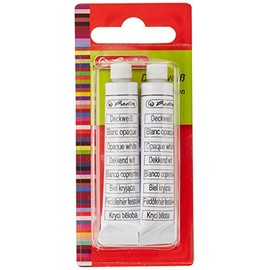 Herlitz Opaque White, 2 Tubes of 7.5 ml