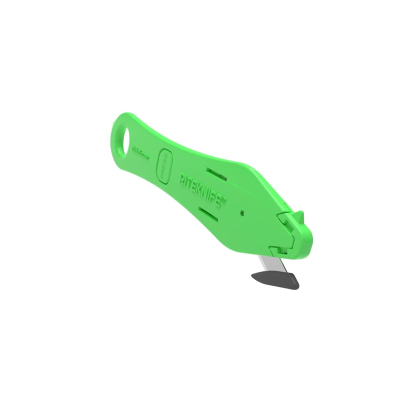Riteknife CB100 Box Cutter, Concealed Blade Avoids Contact With Skin,