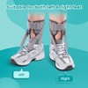 iDonau AFO Drop Foot Brace for Walking with Shoes for