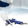 Air Spray Gun HVLP Gravity Feed Pneumatic Paint Sprayer Spraying