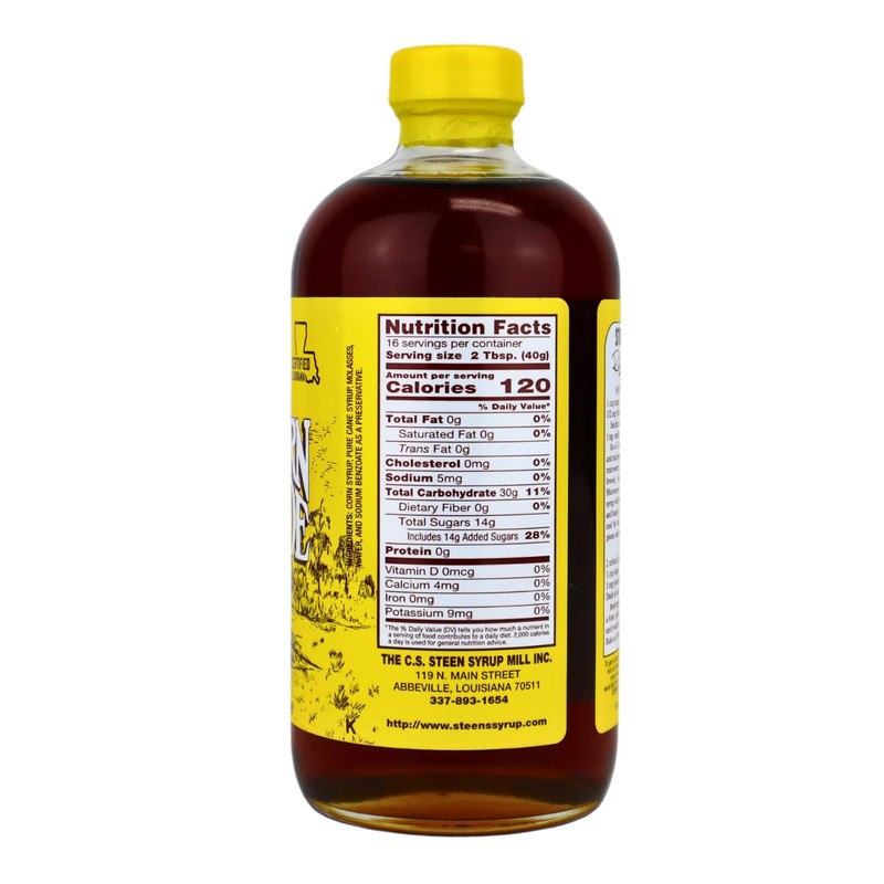 Steen's Southern Made Blended Syrup 16fl oz (1 Pack)
