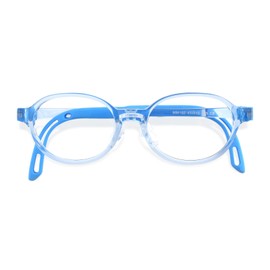 EyeBuddy Computer Blue Light Blocking Glasses for Kids, Boys&Girls Sport Anti Blue Light Unbreakable Frame Age 3-14