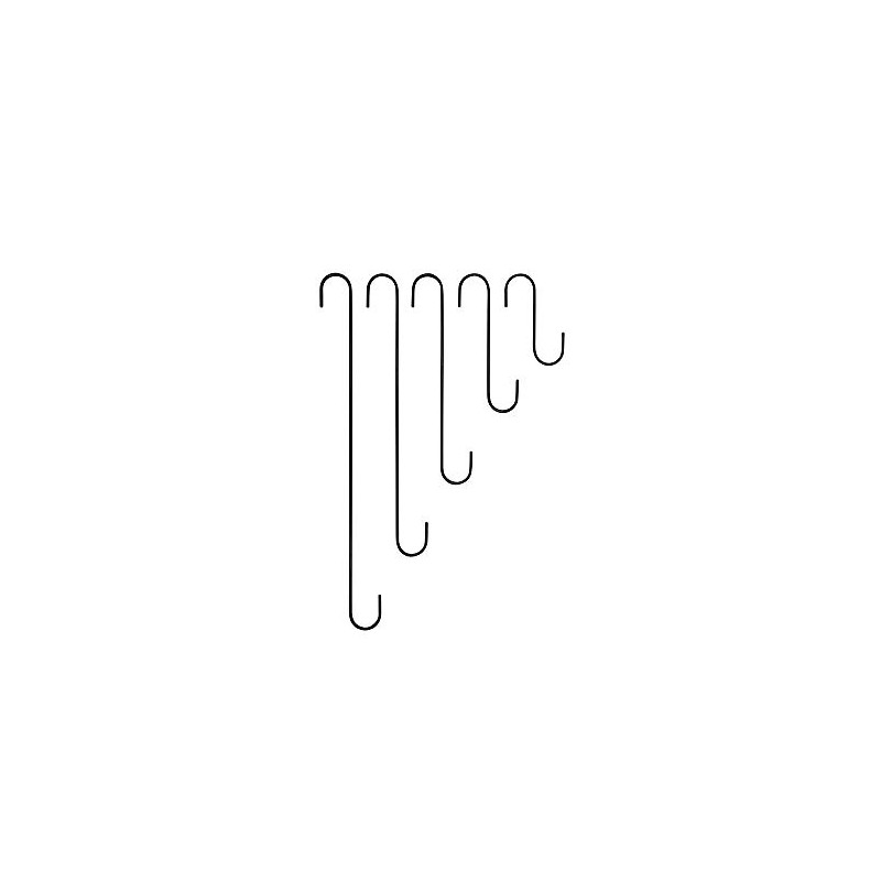 S Hooks - Sold in Packs of 3 - Handy