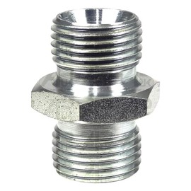 APUK Hydraulic Adaptor Male to Male 1/2" - 1/2" BSP Replacement for JCB John Deere Tractor