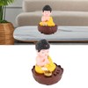 Singing Buddha Figurine USB Charging Desktop Buddha Decorative Statue with