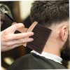 PACKOVE Wood Handle Soft Brush for Men's Beard Hairdressing Salon