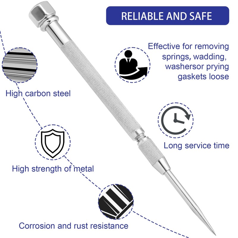 PAGOW Scribe Tool, Metal Scribe for Welding Marking Pen, Carbide