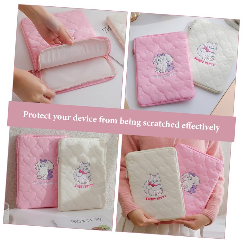 STOBOK 2pcs Slim Laptop Sleeve Bag Office Laptop Inner Bag