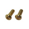 Cf Posh 811830-025 24K Plated Stainless Steel Hex Socket Button