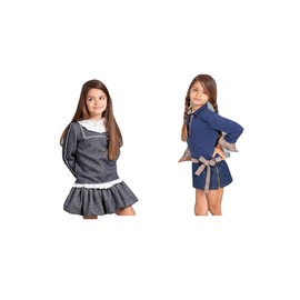 Magazine Pattern No.17 Kids Autumn Winter Sewing Pattern Kids 33 Patterns Girls Boys Sizes 1-12 Years with Step by Step Video Tutorials