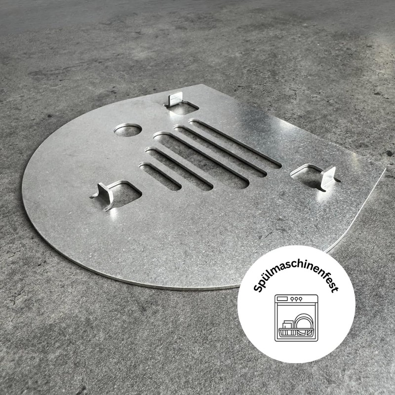 Stainless Steel Drip Tray for DeLonghi Dedica Enlarged Drip Rack