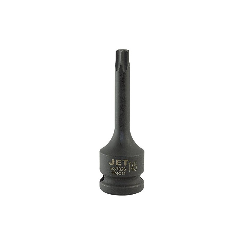 JET 687825-1/2-Inch Drive, T40, Torx Bit, 3" Length, T Impact