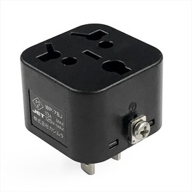 Kashimura NTI-628 Domestic Conversion Plug B/C/BF/O/O2/B3/SE → A, Set of 2