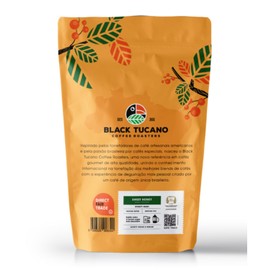 Black Tucano Specialty Coffee - Brazilian Ground Medium Roast - Honey Coffee Ground - 8.8 Ounces 250 Gr
