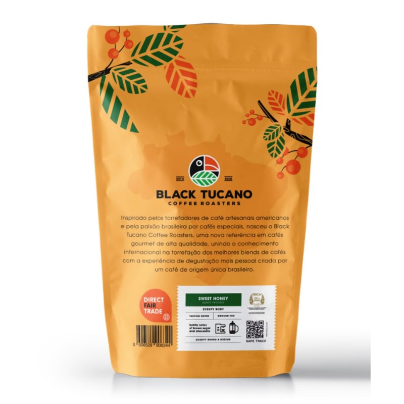 Black Tucano Specialty Coffee - Brazilian Ground Medium Roast -