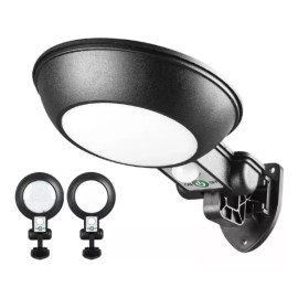 Clicmania Lámpara Solar Para Exteriores Contra Agua Sensor Movimiento