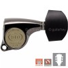 GOTOH NEW Gotoh SGL510Z-EN01 Set Tuners EBONY Button 1:21 Gear