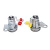 1 Pair Car Door Lock Cylinder with Keys 69052 12360