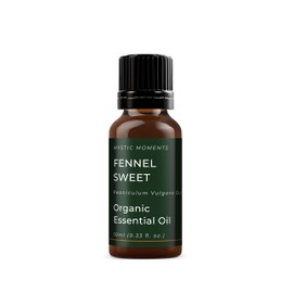 Mystic Moments | Organic Fennel Sweet Essential Oil 10ml - Pure & Natural Oil for Diffusers, Aromatherapy & Massage Blends Vegan GMO Free