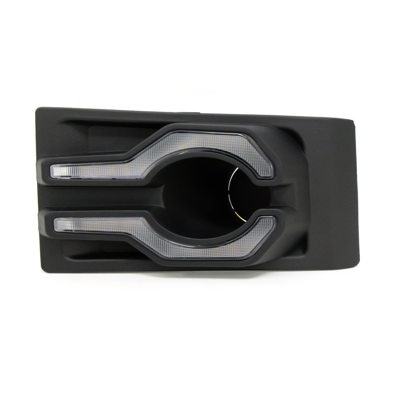 KITOCARTOP 3-in-1 LED Fog Light Bezel Fits Land Cruiser LC70