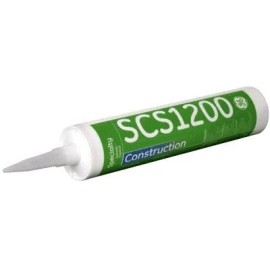 GE 1200 Series Construction Silicone Sealant - White