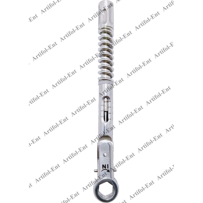 Universal Torque Wrench 6mm Hex Shape 10-70 Ncm Ratchet Implant
