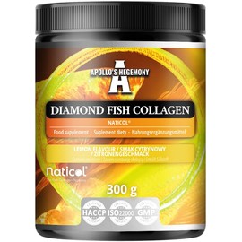 Diamond Fish Collagen 300g: Premium Fish Collagen 8500 mg Per Serving - 30 Servings - Supports Joint & Skin Health - by Apollo’s Hegemony