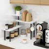 Homode Bathroom Counter Organizer Corner Shelf, Kitchen Countertop Organizer, 3