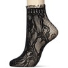 Gunze THS967 Women's IHR COUTURE Socks, Eacture, Separate Crew Length,