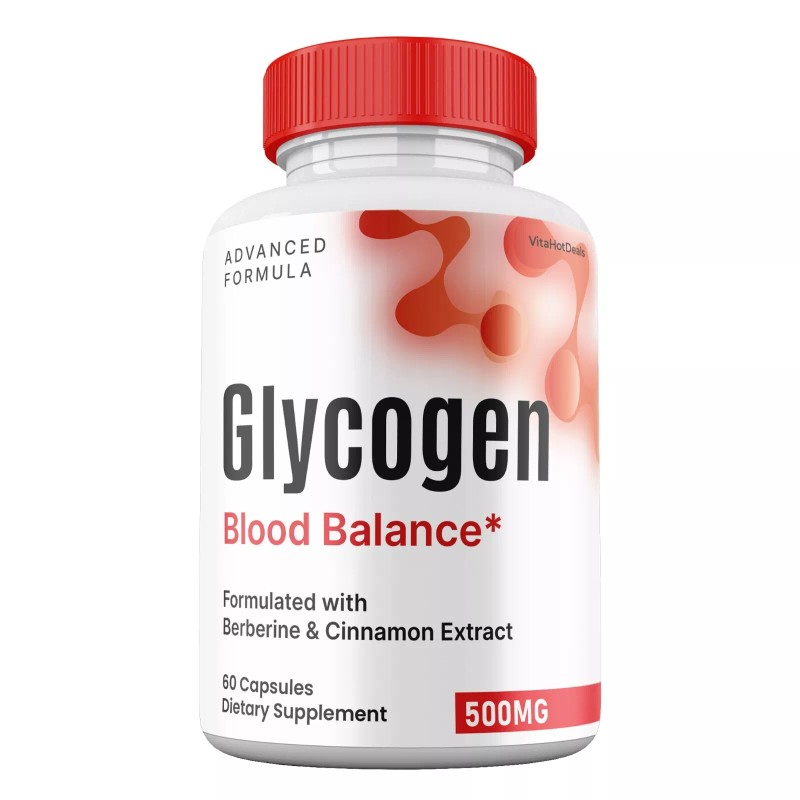 Glycogen Blood Balance Capsules , Max Strength, Glycogen Pills (3