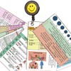 EMT Badge Card, EMS Reference, Paramedic Vertical Pocket Card -