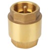 High Accuracy Brass Threaded One Way Non Return Check Valve